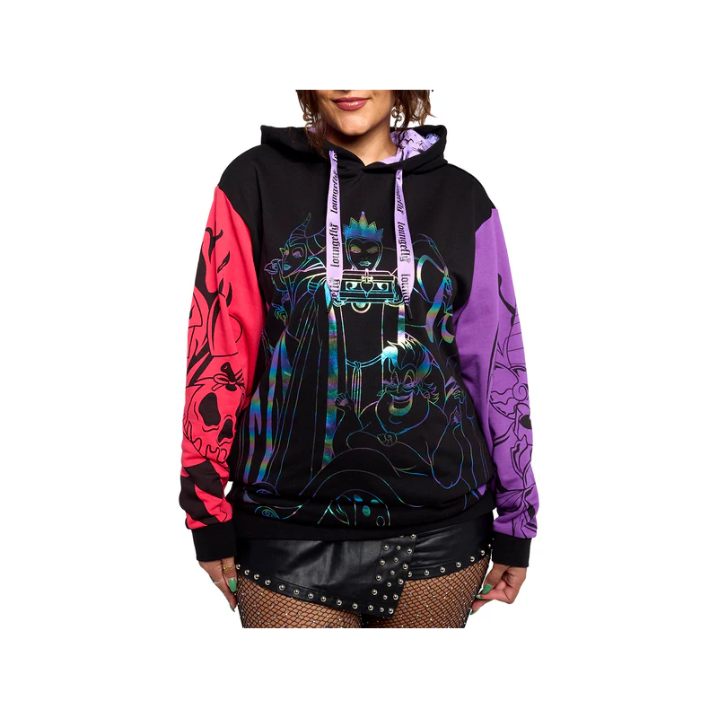 DISNEY - Villains - Hoodie Unisex Loungefly (S) 