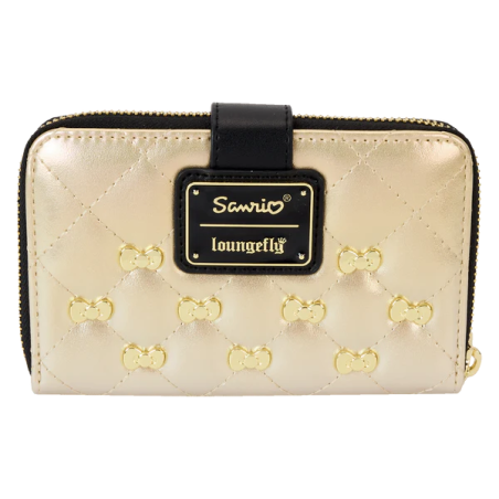 SANRIO - 50ème Anniversaire - Portefeuille Doré LoungeFly 