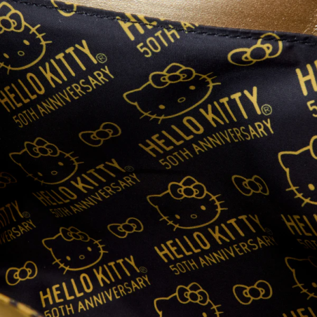 SANRIO - 50ème Anniversaire - Sac bandoulière Doré Loungefly 