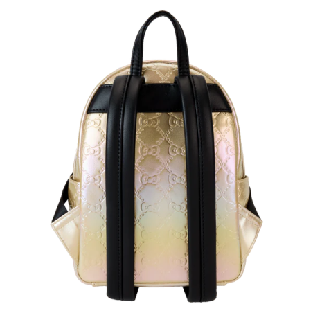SANRIO - 50ème Anniversaire - Mini Sac à Dos Metallique Doré LoungeFly 