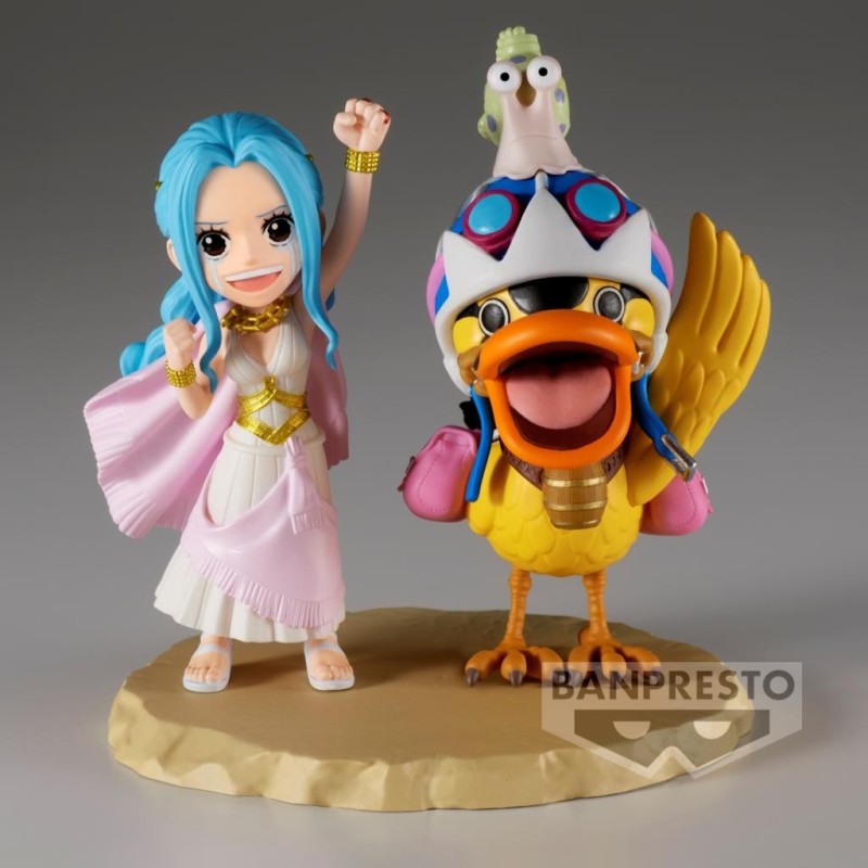 ONE PIECE - Nefel Tari Vivi & Karoo - Figurine WCF Log Stories 7cm 