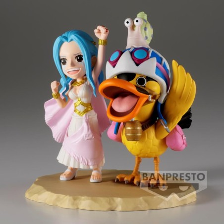 ONE PIECE - Nefel Tari Vivi & Karoo - Figurine WCF Log Stories 7cm 