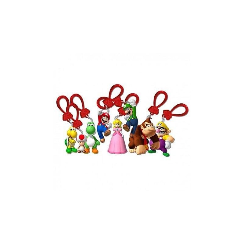 SUPER MARIO - Backpack Buddies (Display 24 Pcs) 