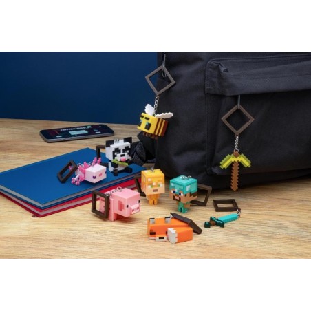 MINECRAFT - Backpack Buddies (Display 24 Pcs) 