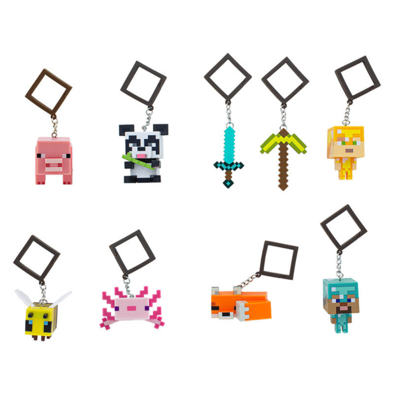 MINECRAFT - Backpack Buddies (Display 24 Pcs) 