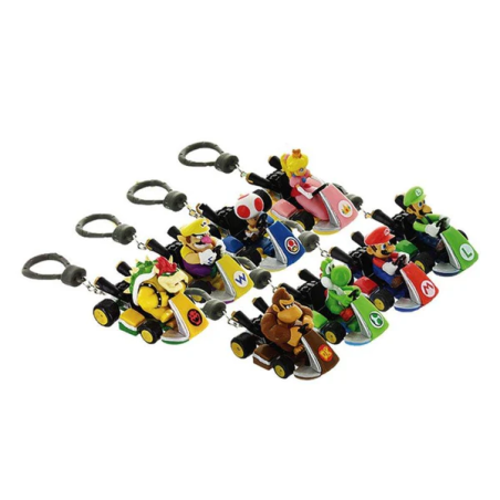 SUPER MARIO - Mario Kart - Backpack Buddies (Display 24 Pcs) 