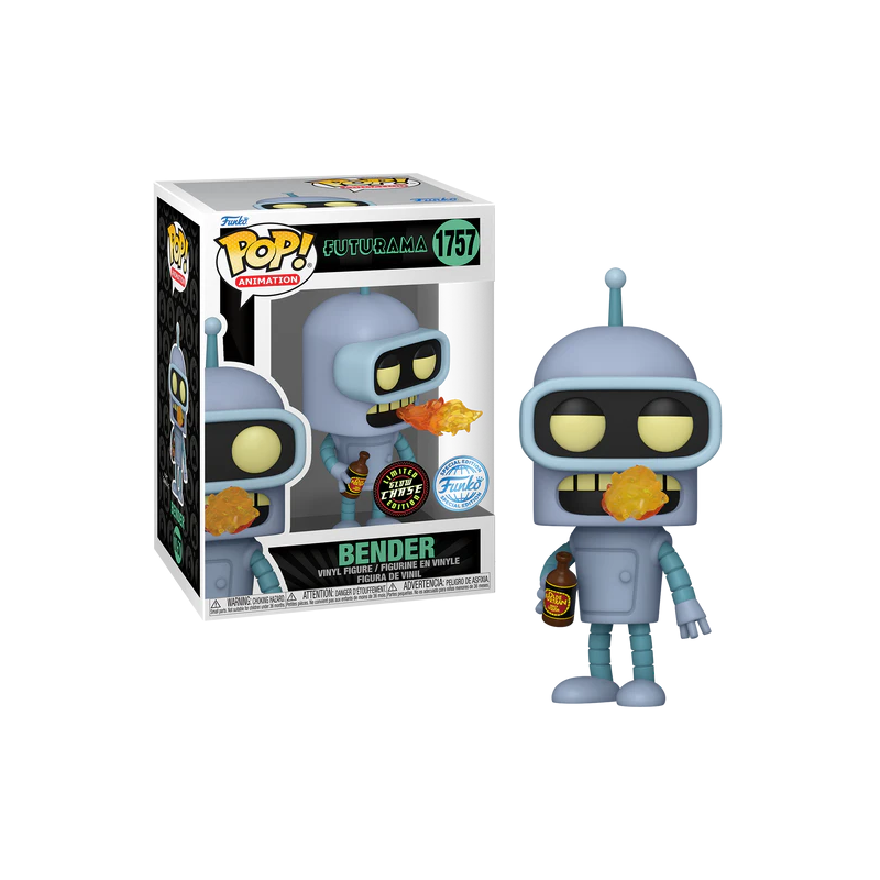 FUTURAMA - POP TV N° 1757 - Bender avec Chase (GW) 