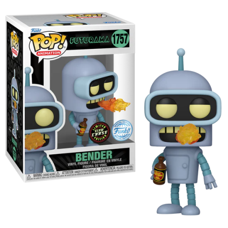 FUTURAMA - POP TV N° 1757 - Bender avec Chase (GW) 