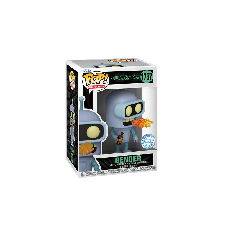 FUTURAMA - POP TV N° 1757 - Bender avec Chase (GW) 
