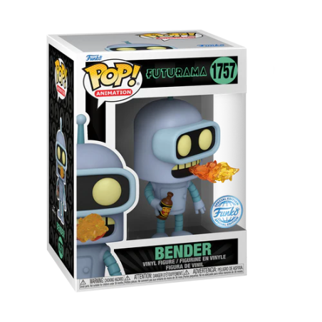 FUTURAMA - POP TV N° 1757 - Bender avec Chase (GW) 