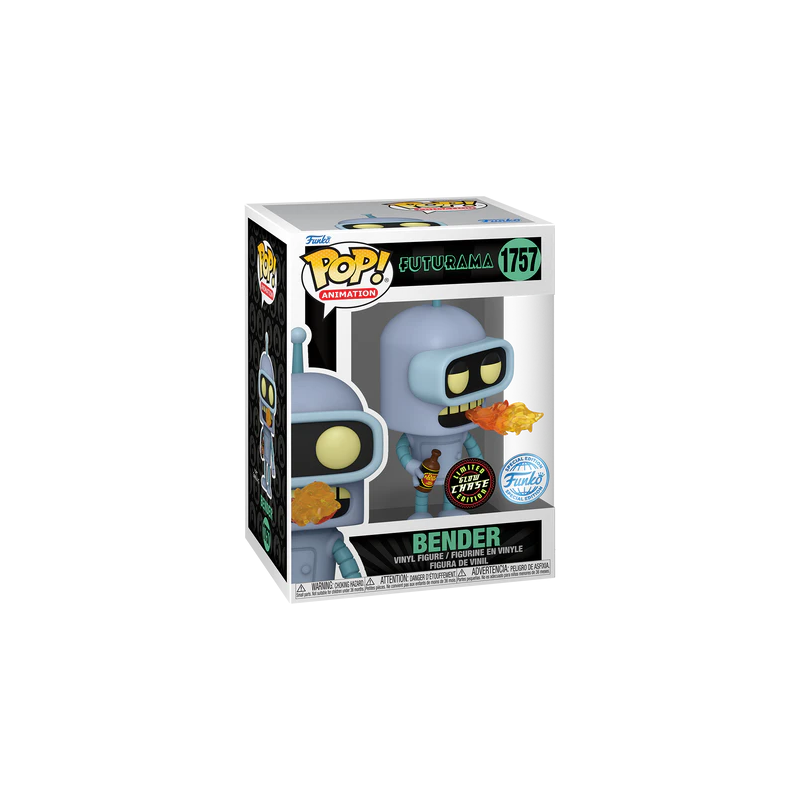 FUTURAMA - POP TV N° 1757 - Bender avec Chase (GW) 