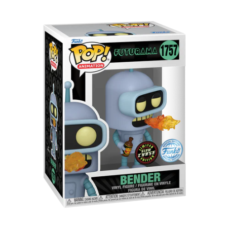 FUTURAMA - POP TV N° 1757 - Bender avec Chase (GW) 