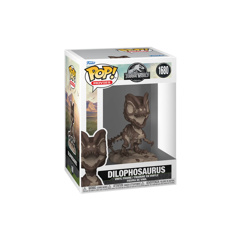JURASSIC PARK FOSSIL - POP Movie N° 1680 - Dilophosaurus 
