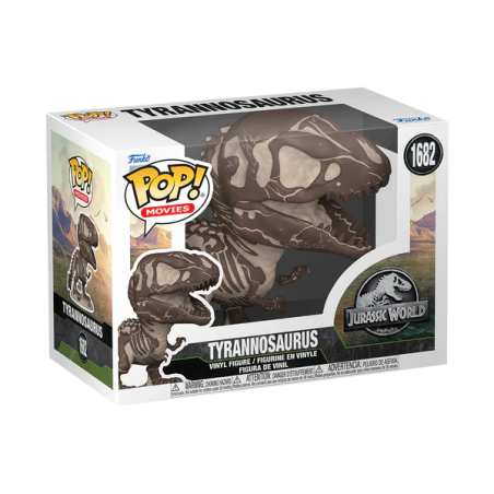 JURASSIC PARK FOSSIL - POP Movie N° 1682 - Tyrannosaurus 