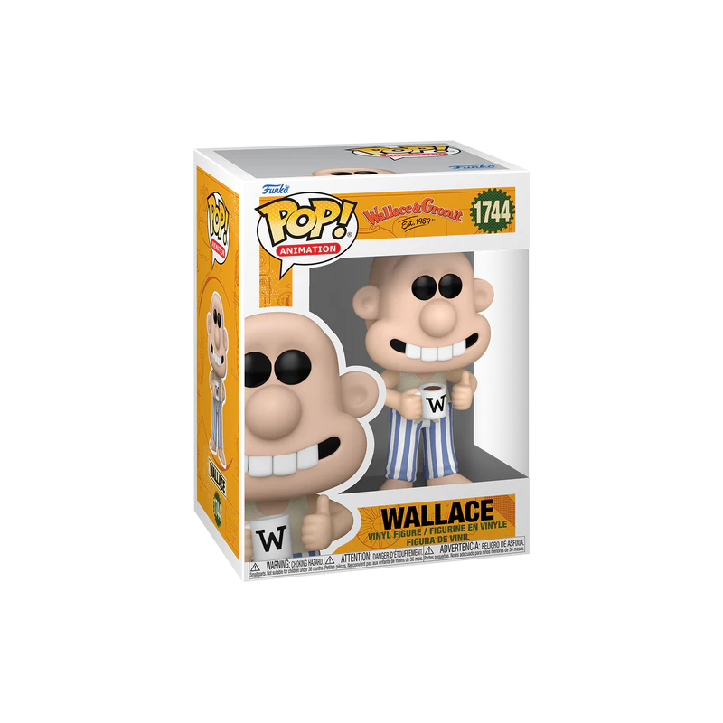 WALLACE & GROMIT - POP Animation N° 1744 - Wallace en pyjama 