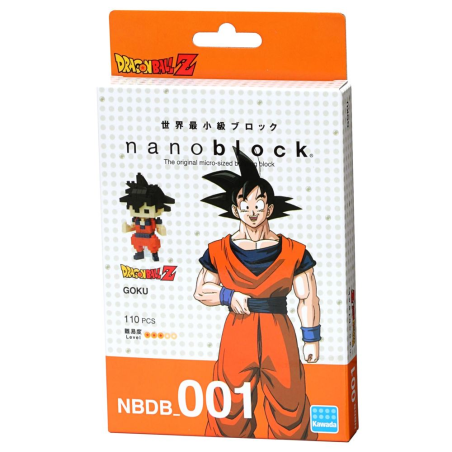 DRAGON BALL - Goku - Figurine Nanoblock 10cm 