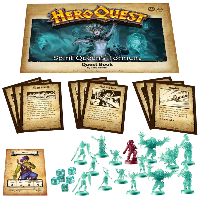 HEROQUEST - Extension : Le tourment de la Reine des Esprits (FR) 