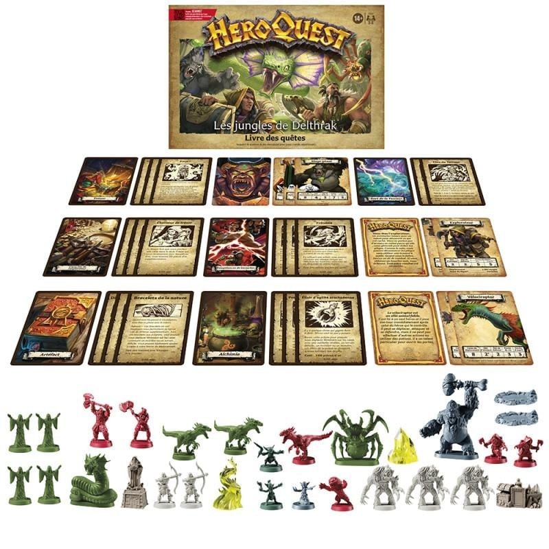 HEROQUEST - Extension : Jungles of Delthrak (FR) 