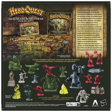 HEROQUEST - Extension : Jungles of Delthrak (FR) 