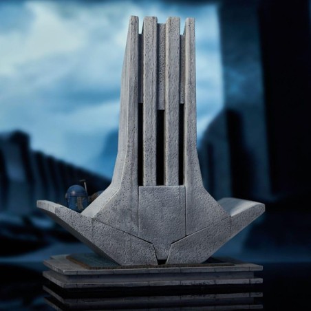 THE MANDALORIAN - Bo-Katan sur Throne - Statue Premier Collection 35cm 