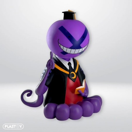 ASSASSINATION CLASSROOM - Koro Sensei "Mauve" - Tirelire PVC 16cm 