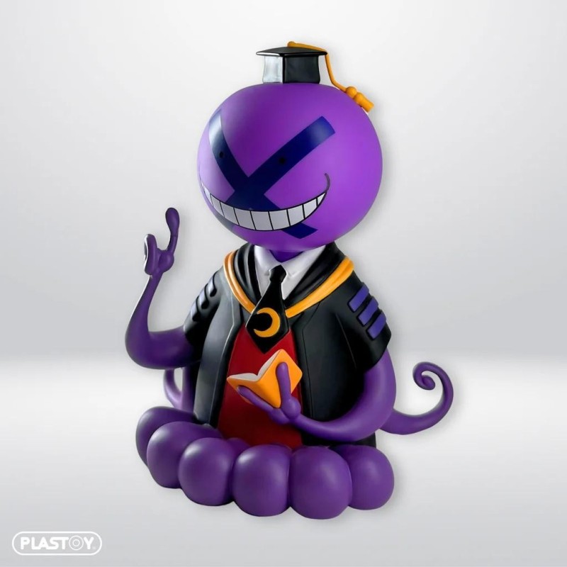 ASSASSINATION CLASSROOM - Koro Sensei "Mauve" - Tirelire PVC 16cm 
