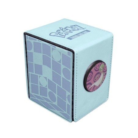 ULTRA PRO - Gardevoir - Deck Box en Similicuir + Badges Magnétiques 