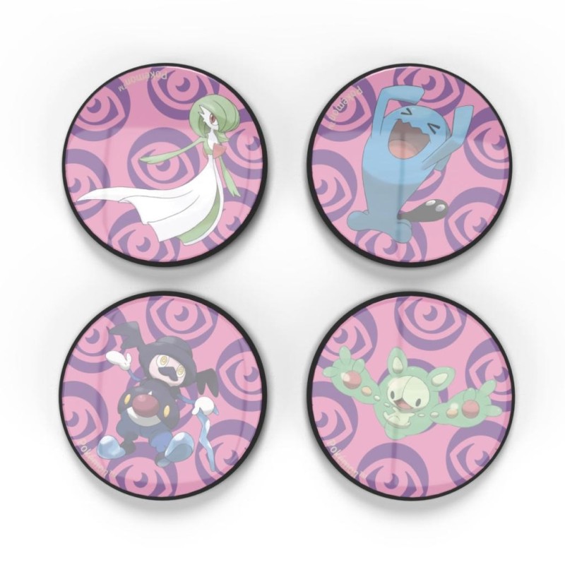 ULTRA PRO - Gardevoir - Deck Box en Similicuir + Badges Magnétiques 