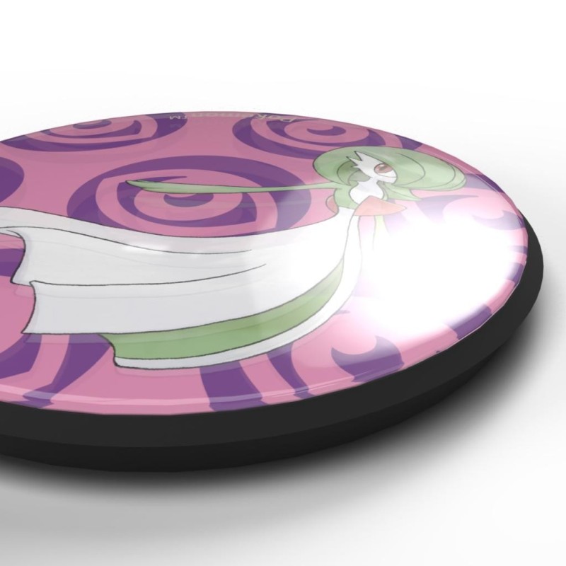 ULTRA PRO - Gardevoir - Deck Box en Similicuir + Badges Magnétiques 
