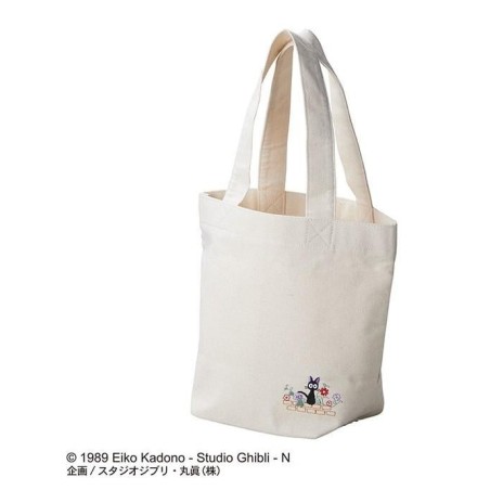 KIKI LA PETITE SORCIERE - Jiji au milieu fleurs - Tote Bag 26x32x15cm 