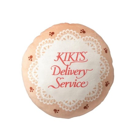 KIKI LA PETITE SORCIERE - Jiji Couronne de pain - Coussin 35x35cm 