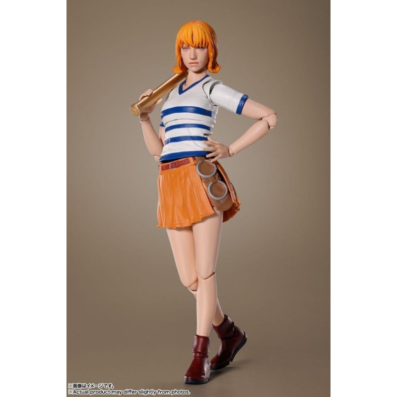 ONE PIECE NETFLIX - Nami - Figurine S.H. Figuarts 15cm 