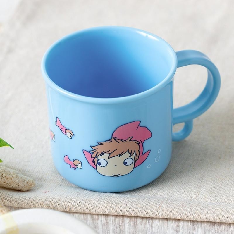 PONYO SUR LA FALAISE - Ponyo dans la mer - Mug 200ml 