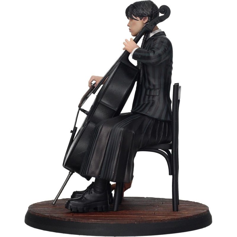 MERCREDI avec son Violoncelle -  Figurine 15cm 
