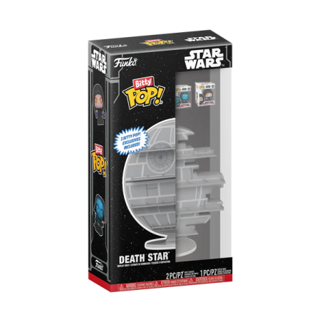 BITTY POP Display - Death Star w/2 Exclusive Bitty Pop 