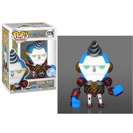 ONE PIECE - POP Animation N° 1776 - General Franky avec Chase (GW) 