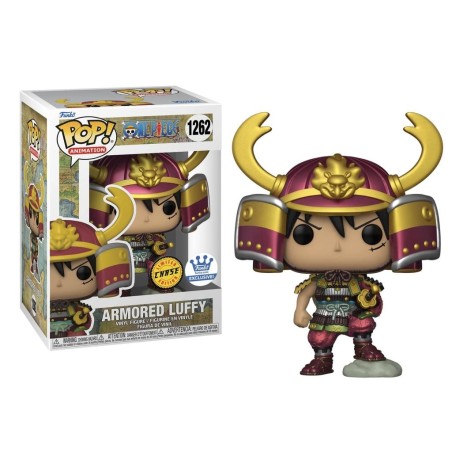 ONE PIECE - POP Animation N° 1262 - Armored Luffy avec chase 