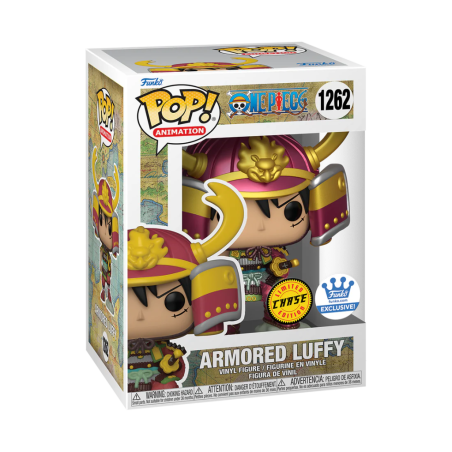 ONE PIECE - POP Animation N° 1262 - Armored Luffy avec chase 