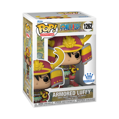 ONE PIECE - POP Animation N° 1262 - Armored Luffy avec chase 