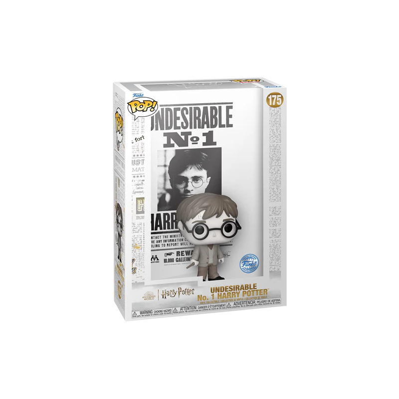 HARRY POTTER - POP Display Case N° 175 - Harry "Wanted Poster" 