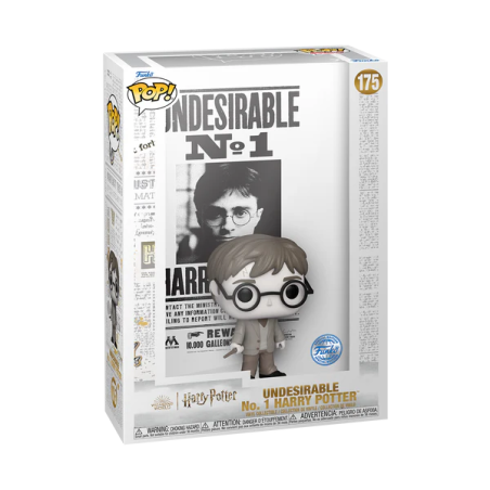 HARRY POTTER - POP Display Case N° 175 - Harry "Wanted Poster" 