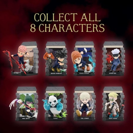 JUJUTSU KAISEN - Mystery Capsules - Assortiment 12 Figurines 9.5cm 