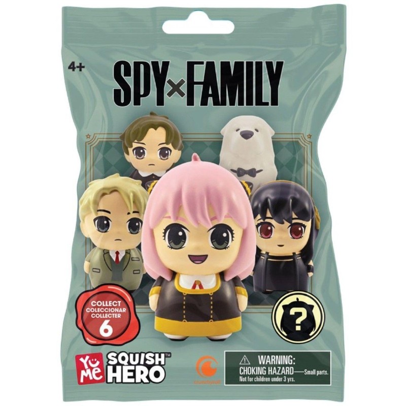 SPY X FAMILY - Squish Hero - Assortiment 12 Figurines 7.6cm 