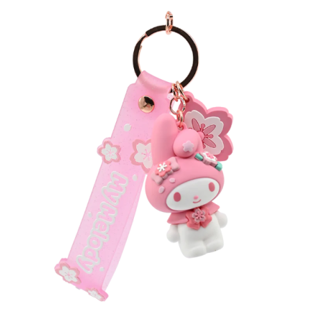 HELLO KITTY - Sakura Series - Assortiment 12 Porte-Clés 15.5cm 