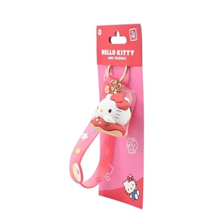 HELLO KITTY - Donuts Series - Assortiment 12 Porte-Clés 15.5cm 