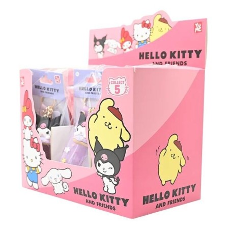 HELLO KITTY - Donuts Series - Assortiment 12 Porte-Clés 15.5cm 
