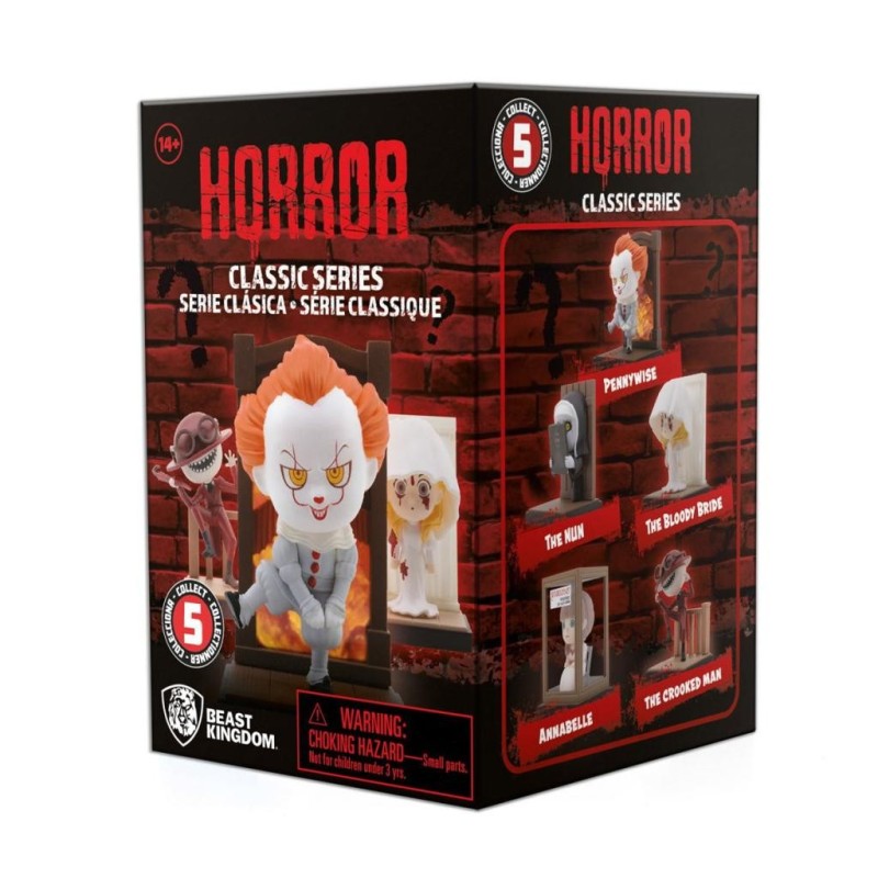 HORROR - Zoom Hero BLIND BOX - Assortiment 12 Figurines 5cm 