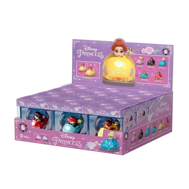 DISNEY PRINCESSE - Zoom Hero WINDOW BOX - Assortiment 12 Figurines 5cm 