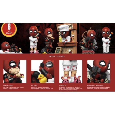 DEADPOOL - Action Heroes Series - Assortiment 12 Figurines 8-10cm 