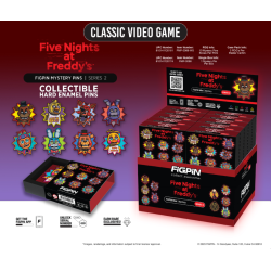 FIVE NIGHTS AT FREDDY'S -Series 2-Mystery Mini Pins (Display 10 Pin's)  2
